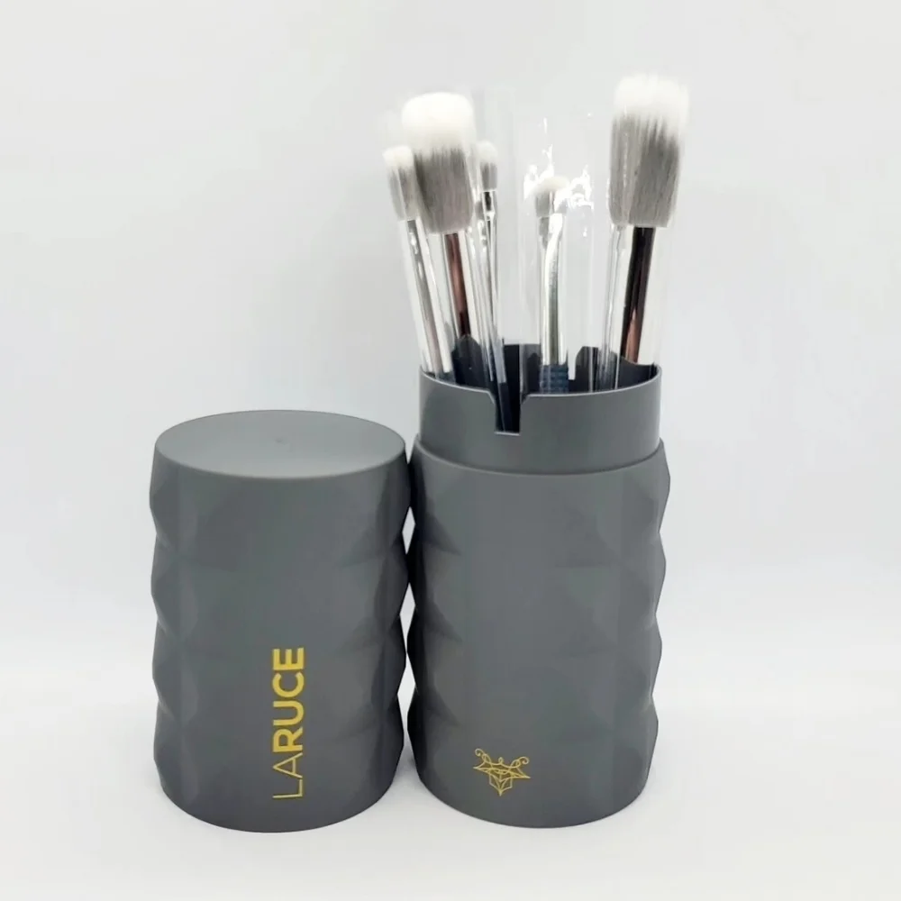 Laruce Christine 5 Piece Makeup Brush Set w/ Cup Case